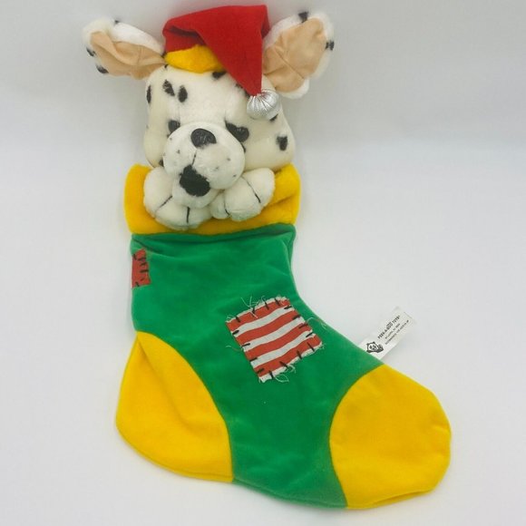 PeekABoo Toys Holiday Vintage Peekaboo Toys Dalmatian Dog Plush